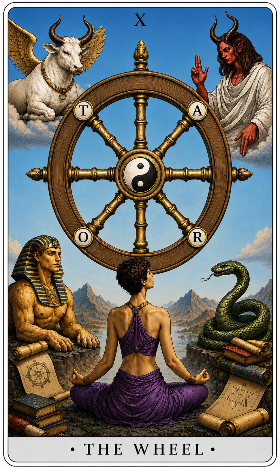 Wheel of Fortune tarot card